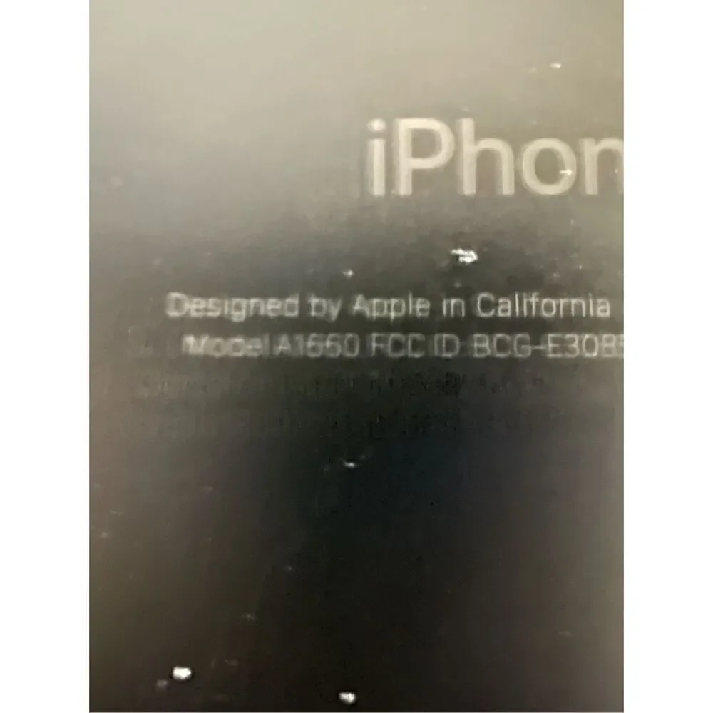 Apple iPhone 7 Black BROKEN FOR PARTS ONLY